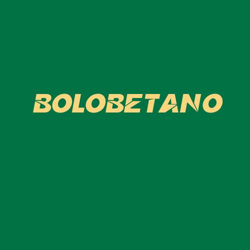 Logo da BOLOBETANO